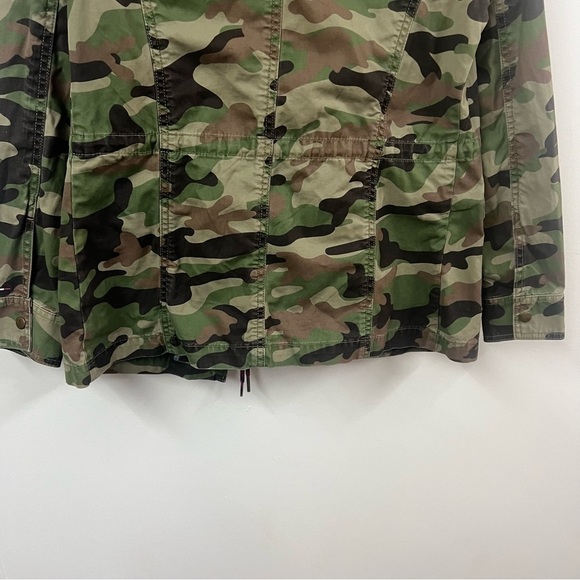 Tommy Hilfiger Denim Camo Field Utility Military Jacket - Picture 12 of 15